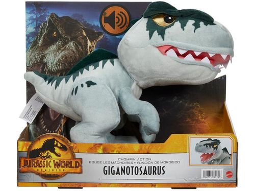 Pelucia - Jurassic Park HJD15 Emite Som - Mattel MATTEL
