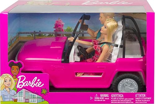 Carro - Barbie e Ken - Veiculo De Praia MATTEL