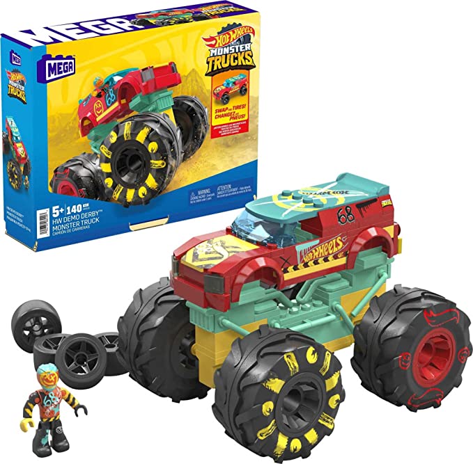 Veiculo - Hot Wheels - Monster Trucks - Arena Smashers Color Shifters MATTEL
