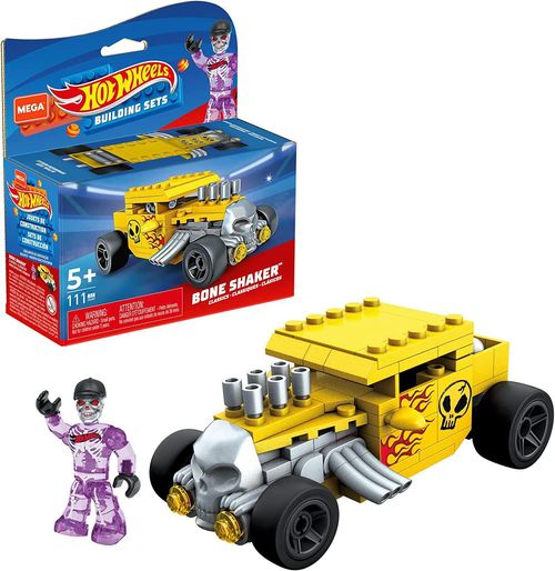 Blocos de Montar - Mega Construx Hot Wheels - Bone Shaker - GVM28 MATTEL
