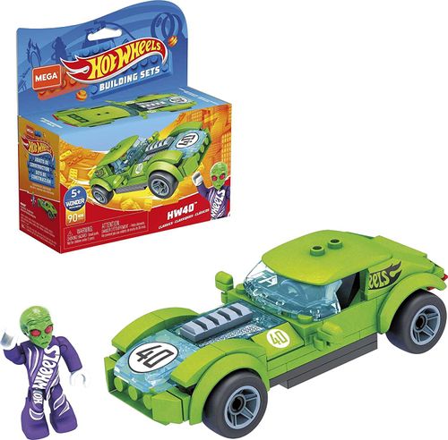 Blocos de Montar - Mega Construx Hot Wheels - HW40 - GVM28 MATTEL
