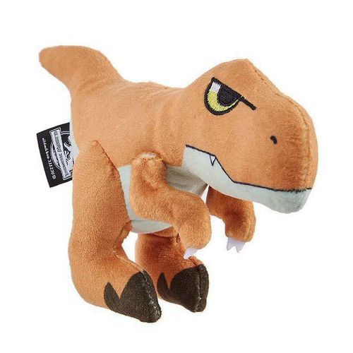 Pelucia - Jurassic World - Mini Dinossauro Com Som - Tyrannosaurus Rex - HHB22 MATTEL