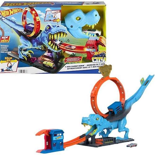 Pista - Hot Wheels - City Mordida Do T-Rex - HKX42 MATTEL
