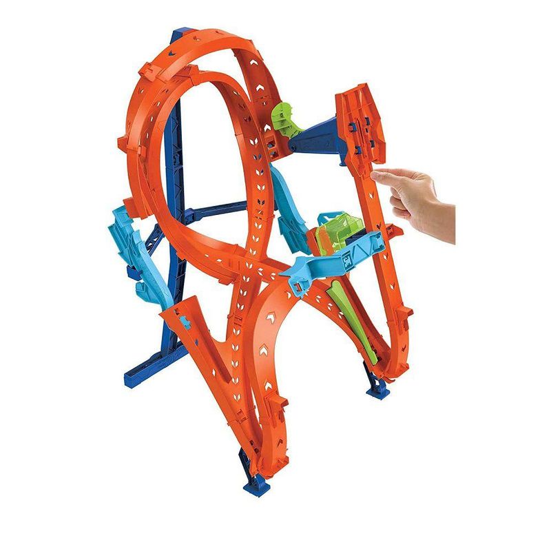 Pista Hot Wheels Circuito Vertical Em 8 Hmb15