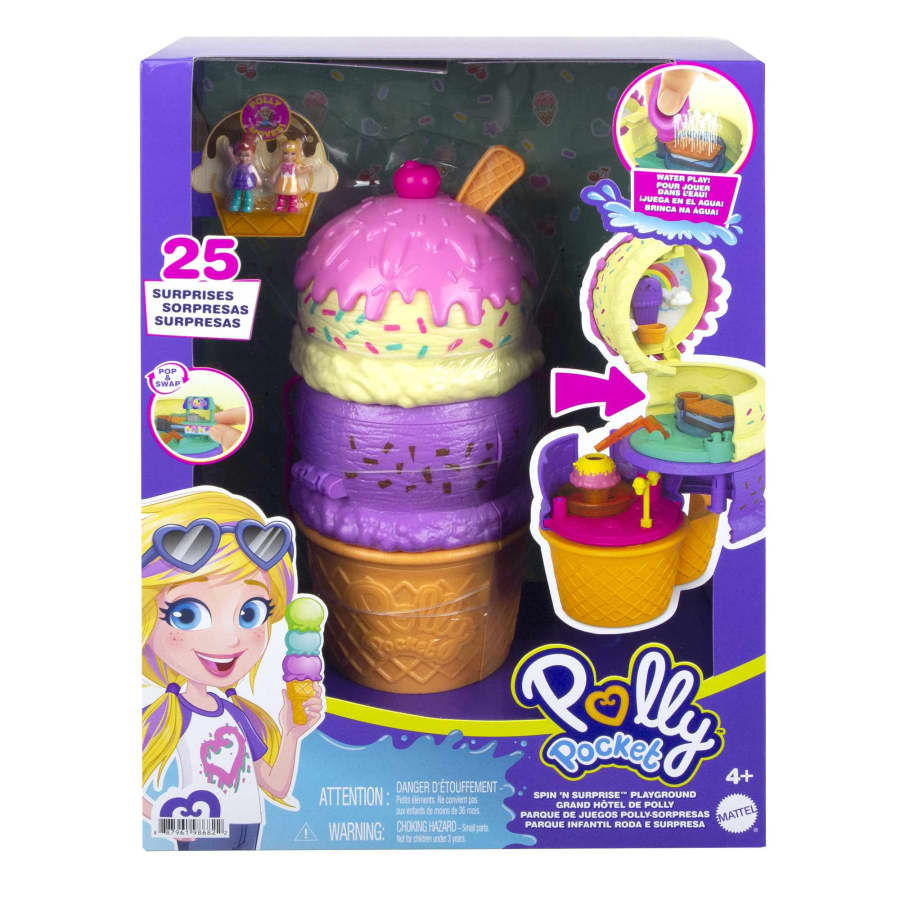 Boneca Polly Pocket Carrinho de Banana Split - Mattel : :  Brinquedos e Jogos