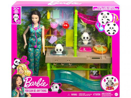 Boneca - Barbie - Cuidados e Resgate de Pandas - HKT77 MATTEL
