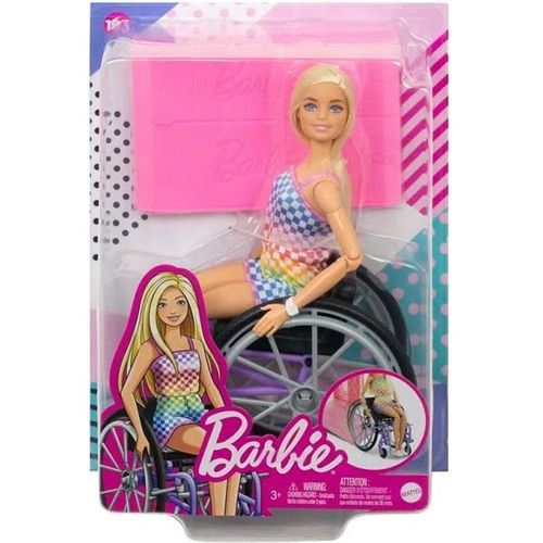 Boneca - Barbie Fashionista - Cadeira de Rodas - HJT13 - MATTEL