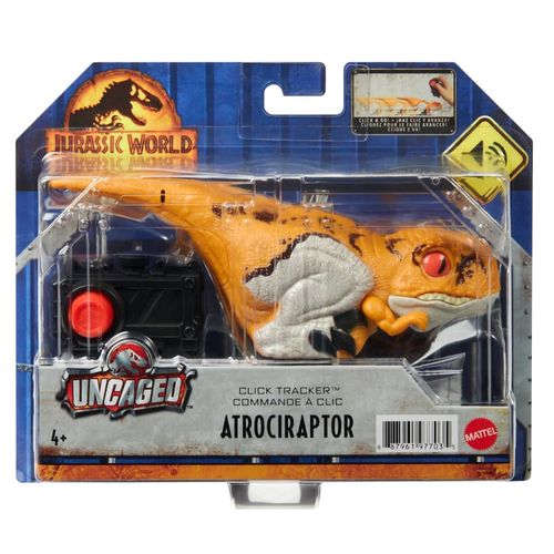 Dinossauros - Jurassic World Dominion - Uncaged Click Tracker Laranja - GYN38 MATTEL