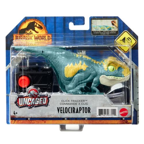 Dinossauros - Jurassic World Dominion - Uncaged Click Tracker Azul - GYN38 MATTEL