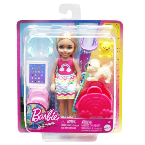 Boneca - Barbie Chelsea Viajeira - HJY17 - MATTEL