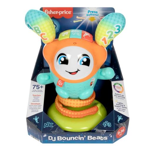 Dj Bouncy - Fisher Price - Pular e Aprender - HJP93 MATTEL