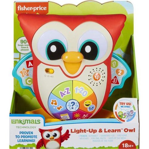 Boneco - Linkimals Coruja Olhos Lumisonos -Fisher Price MATTEL