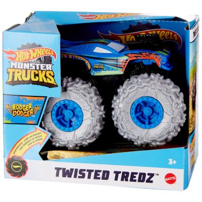 Carrinho - HW Monster Trucks Pneus - Rodger Dodger MATTEL