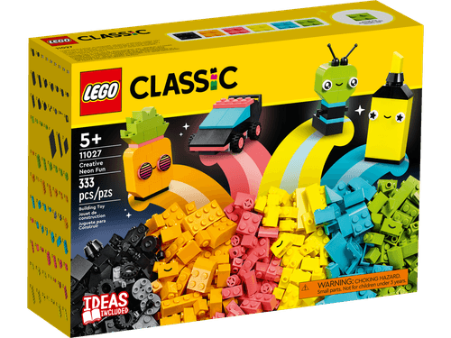 Blocos de Montar - Classic - Diversao Neon Criativa - 11027 LEGO DO BRASIL