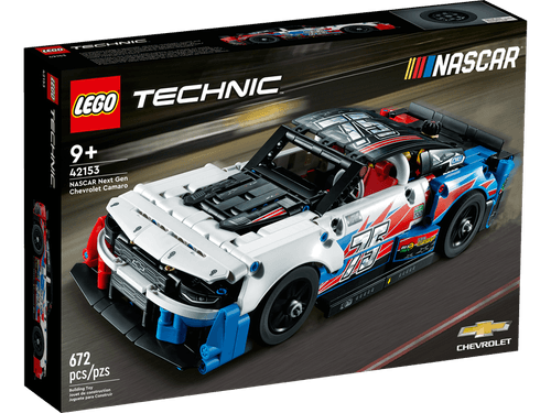 Blocos de Montar - Technic - NASCAR Next Gen Chevrolet Camaro ZL1 - 42153 LEGO DO BRASIL
