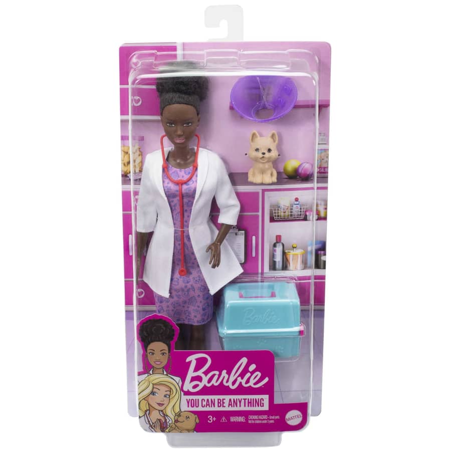 Boneca Barbie Profissões Quero Ser Pediatra Gyj98 - Mattel