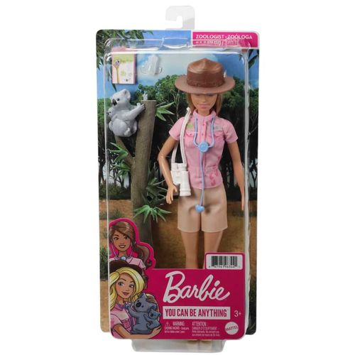 Boneca - Barbie Profissoes Deluxe - Zoologa - GYJ98 MATTEL