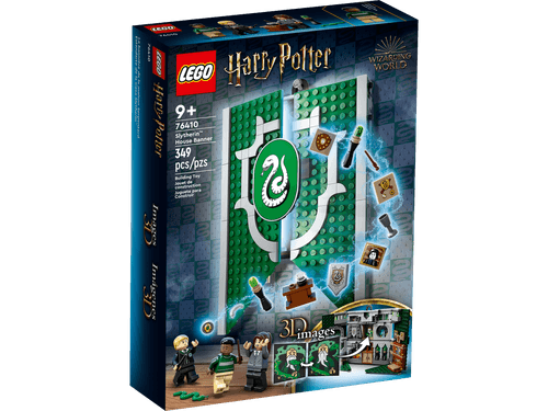 Blocos de Montar - Harry Potter - Banner da Casa Sonserina - 76410 LEGO DO BRASIL