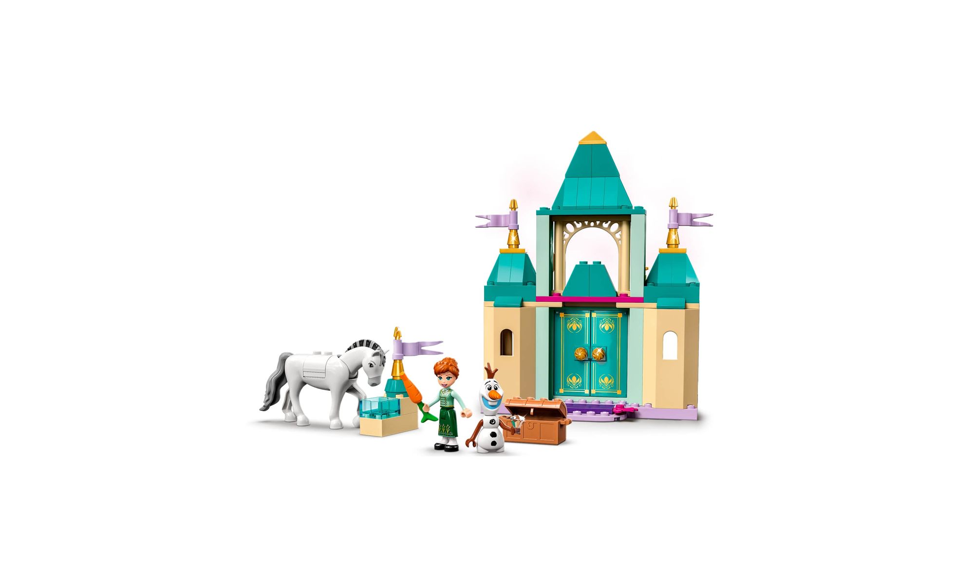 Blocos de Montar - Disney Princess - Castelo Divertido de Anna e Olaf ...