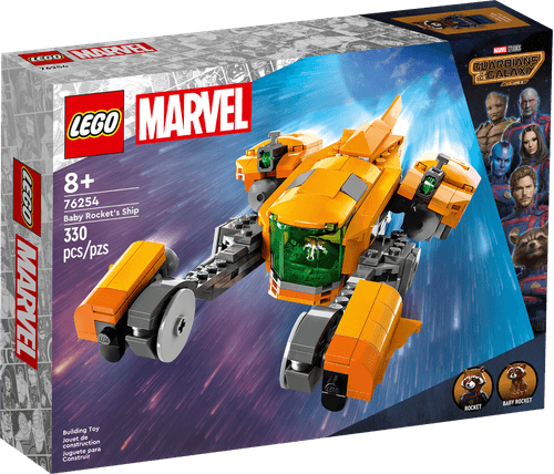 Blocos de Montar - Super Heroes Marvel - Nave do Rocket Bebe - 76254 LEGO DO BRASIL