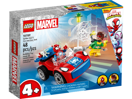 Blocos de Montar - Super Heroes Marvel - O Carro do Homem-Aranha e Doc Ock - 10789 LEGO DO BRASIL