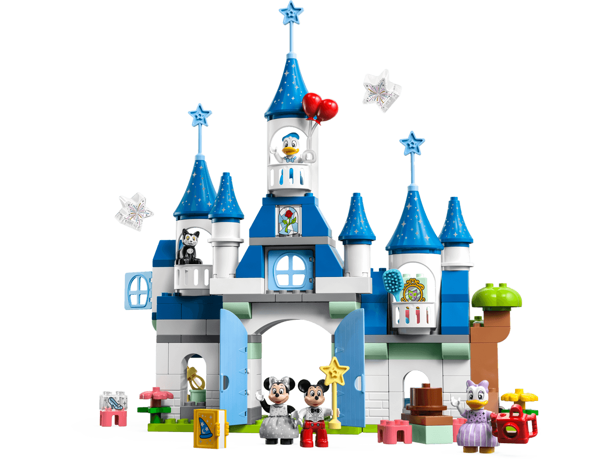 Blocos de Montar - Duplo - Castelo Magico 3 em 1 Disney - 10998