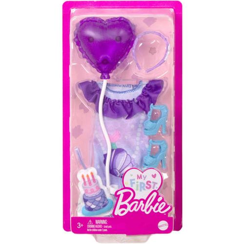 Kit Roupas - Minha Primeira Barbie - Aniversario -  My First Mattel MATTEL