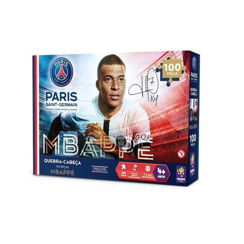 Quebra-Cabeca - Mbappe - Paris Saint Germain 100 - 2307 MIMO