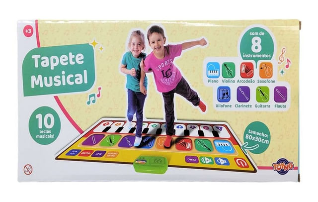 Brinquedo Musical Infantil - Patrulha Canina - Piano Xilofone