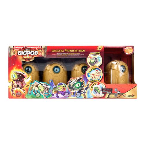 Biopod Goe Pack Com 4 Dinossauros BARAO