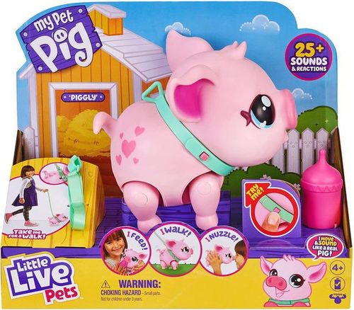 Boneco - Little Live Pets - Porquinho START