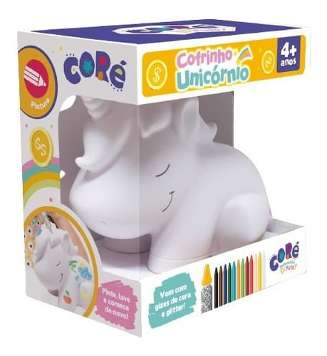 Cofrinho Unicornio - Kit de Atividade - 2605 TOYSTER