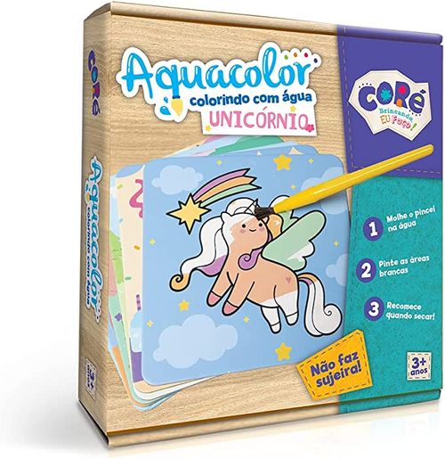 Aquacolor - Colorindo com Agua - Unicornios - 2929 TOYSTER