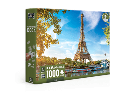Quebra-Cabeca - Paris - 1000 Pecas Com Textura - 2952 TOYSTER