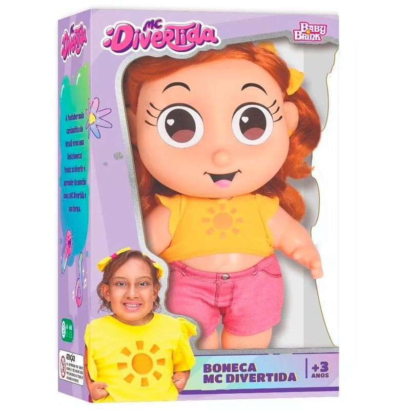 Boneca Articulada - Mc Divertida - 1710 NOVABRINK