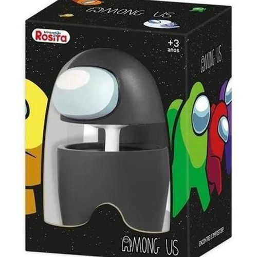 Boneco - Among Us Preto - 1005 NOVABRINK
