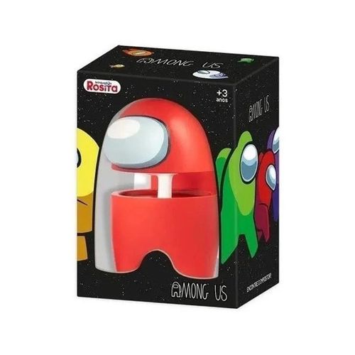Boneco - Among Us Vermelho - 1006 NOVABRINK