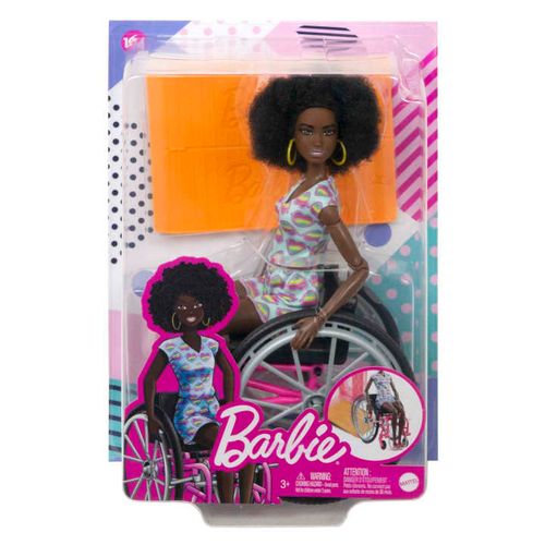 Boneca - Barbie Fashionistas nº 194 - Com Cadeira de Rodas e Rampa - HJT14 MATTEL