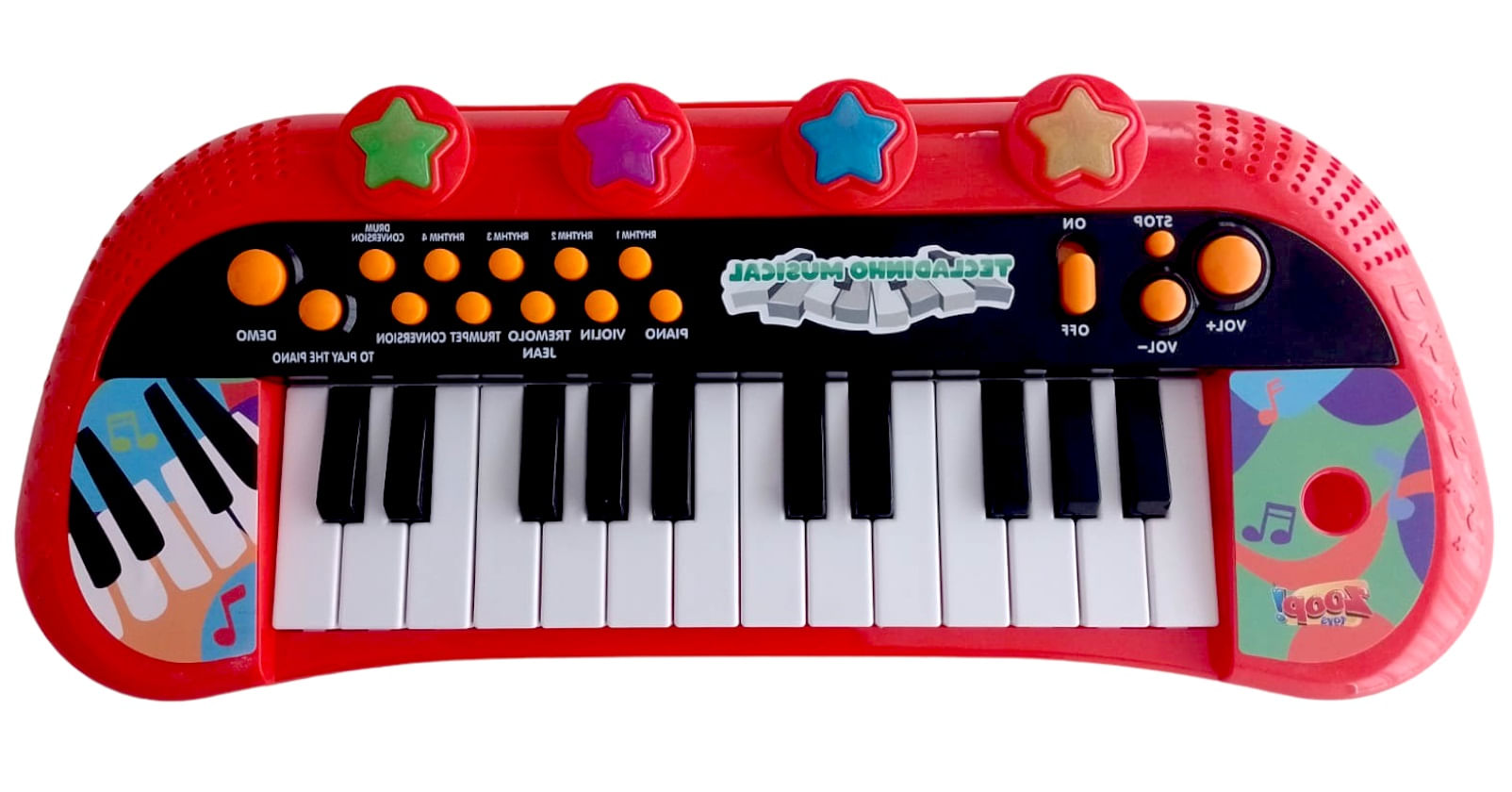 Conjunto Musical Barbie Barão Teclado Fabuloso com Microfone