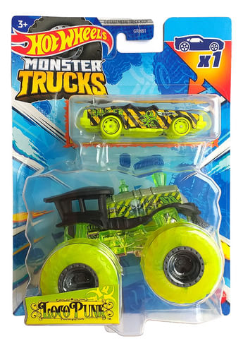 Carrinhos - Hot Wheels - Monster Trucks 32 Loco Punk - GRH81 MATTEL