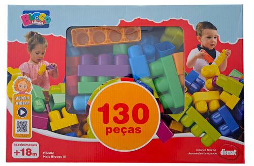 Blocos de Montar - Blocolandia - Mais Blocos lll - MK382 DISMAT