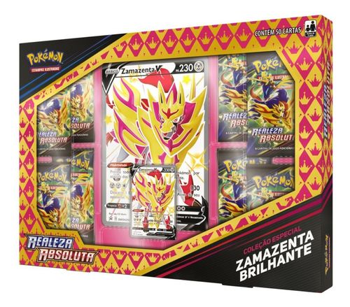 Cartas - Zamazenta Pokemon Box COPAG DA AMAZONIA