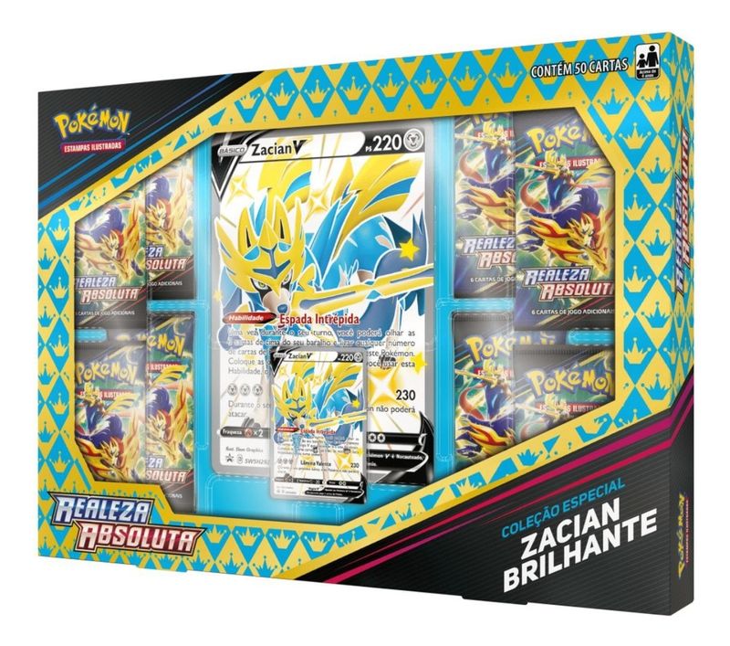 Lote de 5 Cartas Gx e Vmax Pokemons Lendários