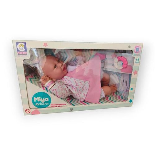 Boneca - Miya Reborn Menina - 2649 COTIPLAS