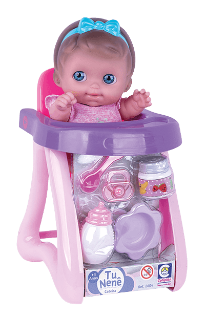 Boneca -Tu Nene Cadeira - 2609 COTIPLAS