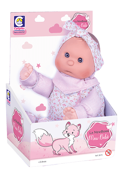 Boneca - La New Born Meu Bebe - 2615 COTIPLAS