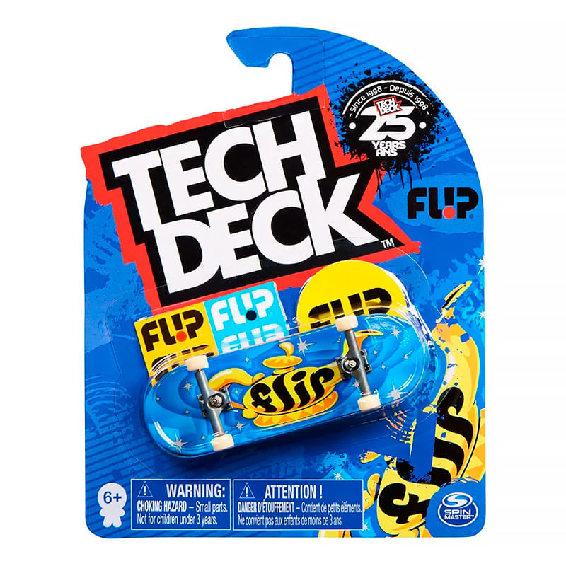 Tech Deck - Skate de Dedo 96MM Sortidos - Sunny - Ideal Presentes