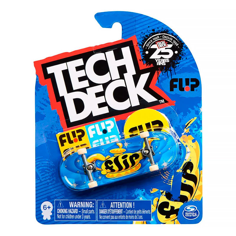 Skate de Dedo c/ 96mm Tech Deck Real Skateboards Sunny em Promoção