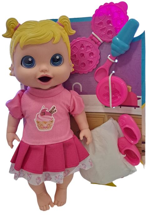 Boneca - Babys Collection - Comidinha - 318 SUPER TOYS