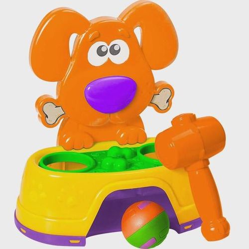 Bate Dog - Brinquedo Didatico - Laranjado - 242 JP BRINK LTDA EPP